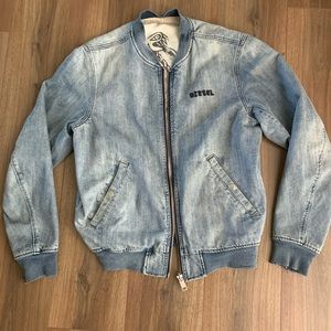 DIESEL reversible jean jacket